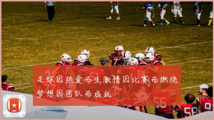足球因热爱而生激情因比赛而燃烧梦想因团队而成就